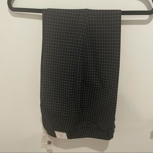 Black Tapered Ankle Dress Pant